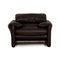 Dark Brown Leather Maralunga Armchair from Cassina 6