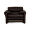 Dark Brown Leather Maralunga Armchair from Cassina, Image 6