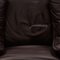 Dark Brown Leather Maralunga Armchair from Cassina 4