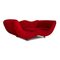 Red Fabric Laola Hookipa 2-Seat Sofa from Bretz 7