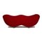 Red Fabric Laola Hookipa 2-Seat Sofa from Bretz 9