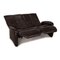 Dunkelbraunes Modell 4581 2-Sitzer Ledersofa von Himolla 3