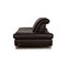 Leather 2-Seat Sofa in Dark Brown from Global Wohnen, Image 13