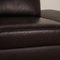 Leather 2-Seat Sofa in Dark Brown from Global Wohnen 4