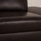 Leder 2-Sitzer Sofa in Dunkelbraun von Global Wohnen 4