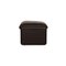 Dark Brown Leather Maralunga Stool from Cassina, Image 9