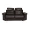 Graues Leder Legend Loveseat Sofa von Stressless 1