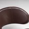 Armchairs in Brown Leather by Manzoni & Tapinassi for Roche Bobois, Set of 2, Image 7