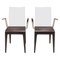 Origami Wooden Carved Dining Chairs for Roche Bobois, Set of 2 1