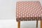 Mid-Century Upholstered Stool and Footrest, 1960, Czechoslovakia 7