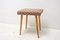 Mid-Century Upholstered Stool and Footrest, 1960, Czechoslovakia 2