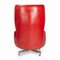 Armchair in Red Faux Leather by Machonin 5
