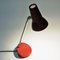 Red Metal Table and Desk Lamp by Asea, 1950s, Image 4