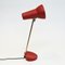 Red Metal Table and Desk Lamp by Asea, 1950s 5