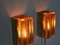 Modern Aladdin in Brass and Glass Danish Vitrika Wall Sconces, 1970s, Set of 2, Image 4