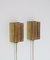 Modern Aladdin in Brass and Glass Danish Vitrika Wall Sconces, 1970s, Set of 2, Image 2