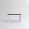 Small Walnut and White Marble Sunday Dining Table by Jean-Baptiste Souletie 2