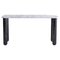 Small Black and White Marble Sunday Dining Table by Jean-Baptiste Souletie 1