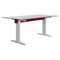 T01 Table in White & Red by Colé Italia 1