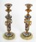19th Century Candlesticks in Bronze Cloisonné End, Set of 2 3