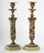 19th Century Candlesticks in Bronze Cloisonné End, Set of 2 6