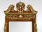 George II Style Mahogany and Gilt Wall Mirror 5