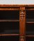 Rosewood Breakfront Open Bookcase 7