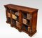 Rosewood Breakfront Open Bookcase 8