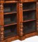 Rosewood Breakfront Open Bookcase, Image 3
