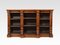 Rosewood Breakfront Open Bookcase 1