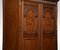 Antique Carved Oak Hall Wardrobe 6