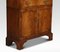 Walnut Narrow 2-Door Bookcase 4