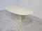 Oval White Marble Dining Table, 1970s, Image 6