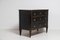 Small Antique Swedish Gustavian Chest of Drawers in Black 7