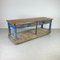 Vintage Prep Kitchen Table or Workbench, Image 2