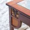 Modernist Wood Table with Upholstered Top, Image 7