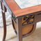 Modernist Wood Table with Upholstered Top 4