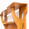 Mueble de pared estilo modernista vintage de madera, años 40, Imagen 10