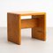 Kiefernholz Hocker von Charlotte Perriand für Les Arcs, 1950er 14