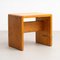 Pine Wood Stool by Charlotte Perriand for Les Arcs, 1950s, Image 14