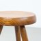 Mid-Century Modern Stools in Style of Charlotte Perriand, Set of 2, Image 9