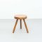 Mid-Century Modern Stools in Style of Charlotte Perriand, Set of 2, Image 4