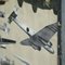 French Aviation Composition, Early 20th-Century, Collage, Framed 7