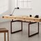 Desk in Wood and Steel by Bodil Kjær for Karakter 7