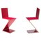 Zig Zag Stühle von Gerrit Thomas Rietveld für Cassina, 2er Set 1