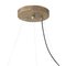 Round Raw Brass Megafon 9 Light Ceiling Lamp by Jesper Ståhl for Konsthantverk, Image 5