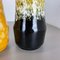 Pottery Fat Lava Supercolor Vases from Scheurich, Germany, 1970s, Set of 3 13