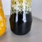 Pottery Fat Lava Supercolor Vases from Scheurich, Germany, 1970s, Set of 3, Image 13