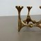 Mid-Century Brutalist Bronze Candleholder by Michael Harjes, Germany, 1960s, Image 5