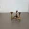 Mid-Century Brutalist Bronze Candleholder by Michael Harjes, Germany, 1960s, Image 3